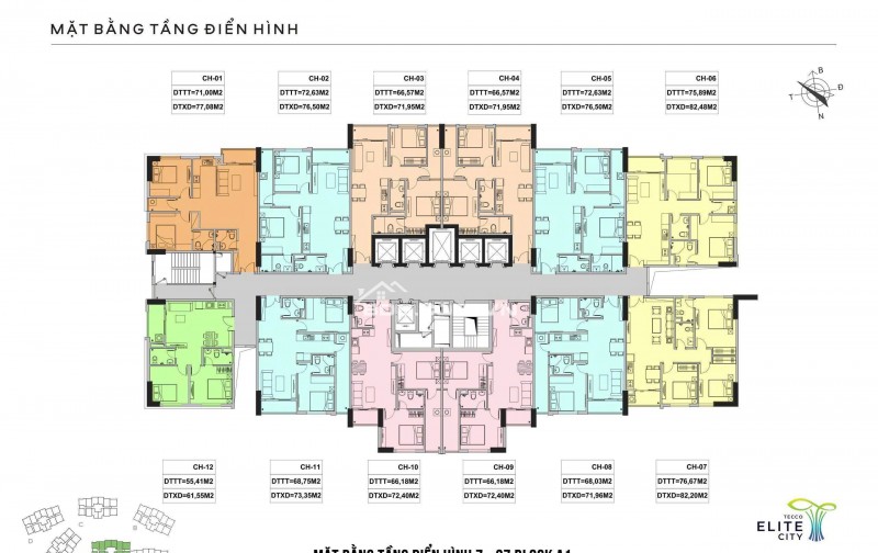 TECCO ELITE CITY THÁI NGUYÊN- LIÊN HỆ NGAY NHẬN ƯU ĐÃI
